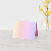 Dubbele Wenskaart Kaart (Gele Bloem)