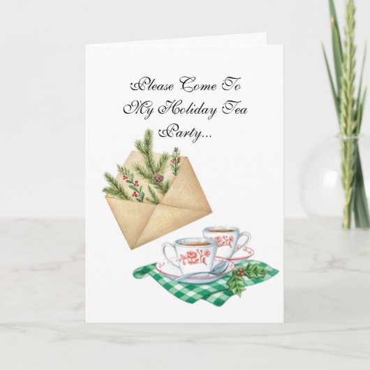 Dubbele Wenskaart Kaart (Voorkant)