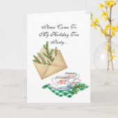 Dubbele Wenskaart Kaart (Gele Bloem)