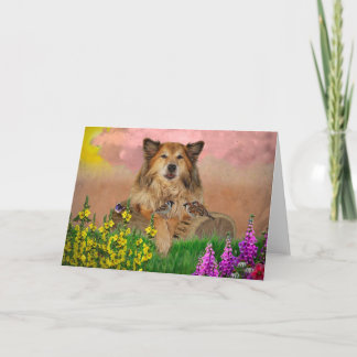 Dubbele wenskaart kaart