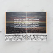 Dubbele Wenskaart Kaart (Binnen)