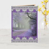 Dubbele Wenskaart Kaart (Gele Bloem)