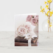 Dubbele Wenskaart Kaart (Gele Bloem)