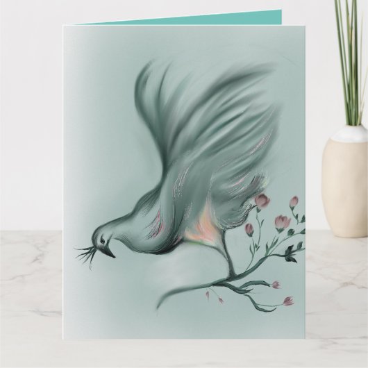 Dubbele wenskaarten kaart (Voorkant)