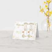 Dubbele wenskaarten kaart (Gele Bloem)