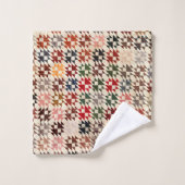 Dubbele X-kanteling Bad Handdoek (Wasdoekje)