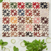 Dubbele X-kanteling Theedoek (Gevouwen)