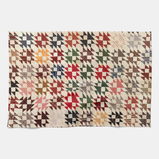 Dubbele X-kanteling Theedoek (Horizontaal)