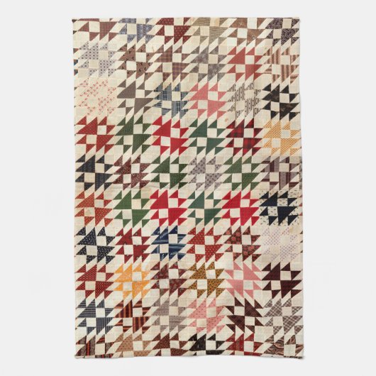 Dubbele X-kanteling Theedoek (Verticaal)