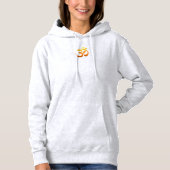 Dubbele Yoga Om Mantra Symbol Gold Sun-vrouwen Hoodie (Voorkant)