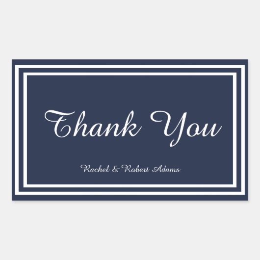 Dubbele zeemacht - Sticker rechthoek (Voorkant)