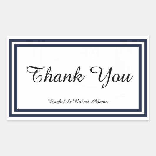 Dubbele zeemacht - Sticker rechthoek (Voorkant)