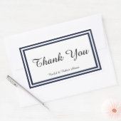 Dubbele zeemacht - Sticker rechthoek (Envelop)