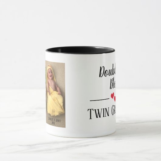 Dubbele zegeltje - mok met dubbele Oma (Midden)