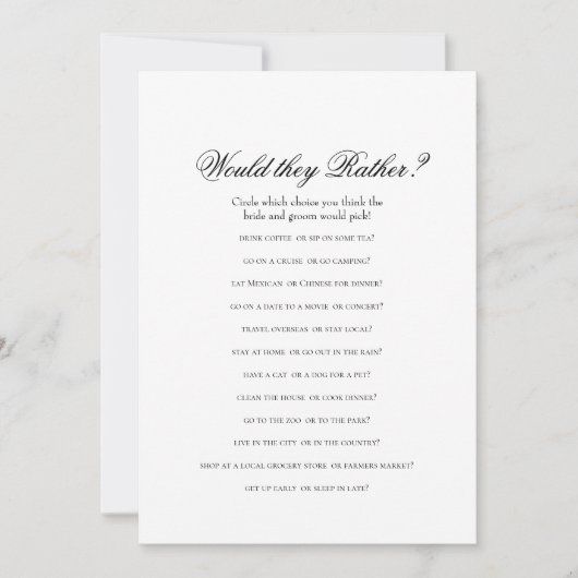 Dubbele zijkant - 2 Vrijgezellenfeest games (Voorkant)