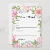 Dubbele zijkant - 2 Vrijgezellenfeest games paars  Kaart (Achterkant)