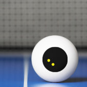 Dubbelgele punts pingpongbal (Net)