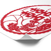 Dubbelgeluk boomeikels poster (Hoek)