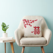 Dubbelgeluk Cherry Blossom Pillow Kussen (Stoel)