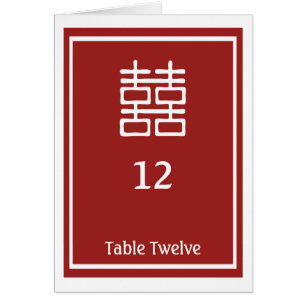 Dubbelgeluk Chinese bruiloft