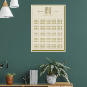 Dubbelgeluk Chinese bruiloft Poster