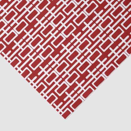 Dubbelgeluk Chinese bruiloft Tissuepapier (Detail)