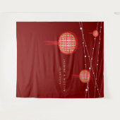 Dubbelgeluk Lantaarns Bindfoto achtergrond Wandkleed (Voorkant (horizontaal))