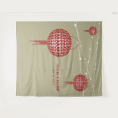 Dubbelgeluk Lantaarns Bindfoto achtergrond Wandkleed (Voorkant (horizontaal))