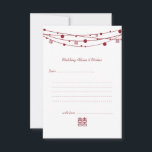 Dubbelgeluk Lantaarns-verbindingskaarten Advieskaart<br><div class="desc">Eenvoudig,  elegant en modern Dubbelgeluk Lantaarns Chinees huwelijksadvies en wenskaarten.</div>