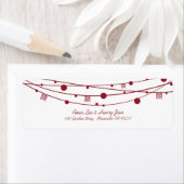 Dubbelgeluk Lantaarns Weddenschap Adresetiketten Etiket (Insitu)