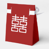 Dubbelgeluk Oriental Favor Box Bedankdoosjes (Achterkant)