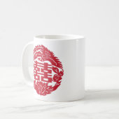 Dubbelgeluk Phoenix Koffiemok (Voorkant links)