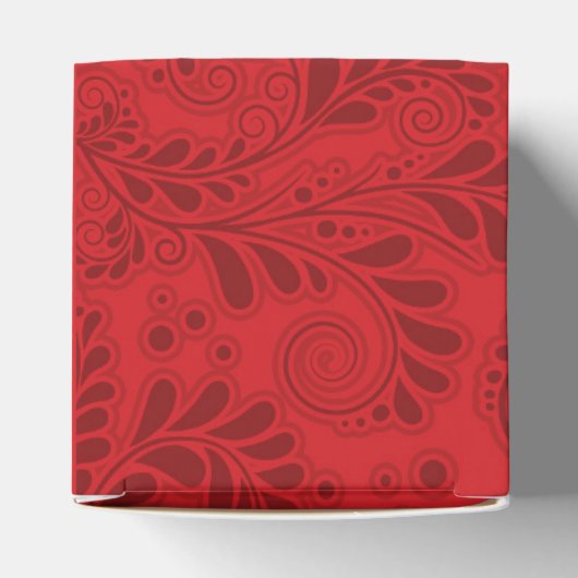 Dubbelgeluk Symbool Weddenschap voor tweedeling 2x Bedankdoosjes (Bovenkant)