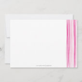 Dubbelgeluk Uitnodiging voor een Chinees huwelijk (Achterkant)