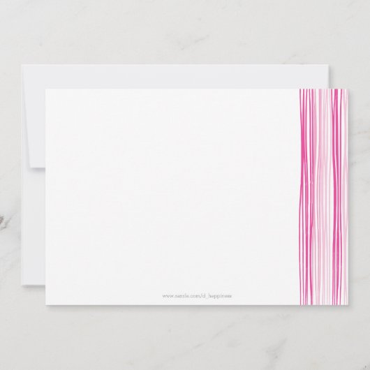 Dubbelgeluk Uitnodiging voor een Chinees huwelijk (Achterkant)