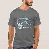  dubbelhosregelaar SCUBA-duiken T-shirt (Voorkant)