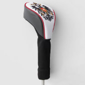 Dubbelkoppige adelaar van het Oostenrijkse rijk Golfheadcover (Schuin)