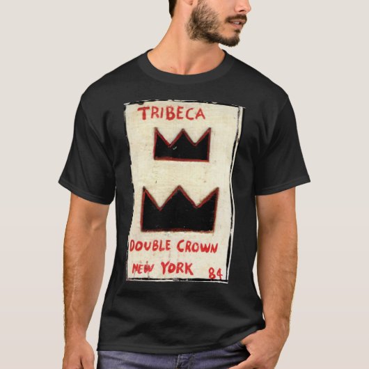 DUBBELKROON VAN TRIBECA T-SHIRT (Voorkant)