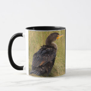 Dubbelkuif-aalscholver Vogel Mok
