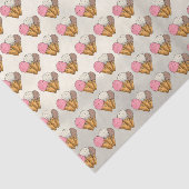 Dubbelschepje Tissuepapier (Detail)