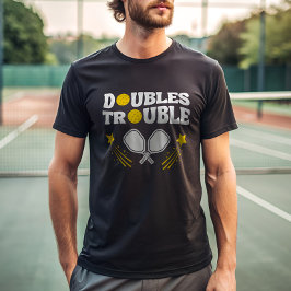 Dubbelspel Pickleball Partner Toernooi T-shirt