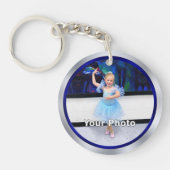 Dubbelzijdig 2 Foto-Sleutelhanger, twee foto-toets Sleutelhanger (Voorkant)