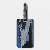 dubbelzijdig alaska scène bagagelabel met citaten (Achterkant verticaal)