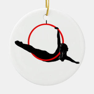 Dubbelzijdig antennesornament keramisch ornament