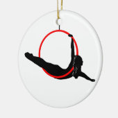 Dubbelzijdig antennesornament keramisch ornament (Links)