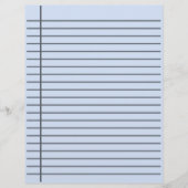 dubbelzijdig, blanco papier voor het schrijven van (Voorkant)