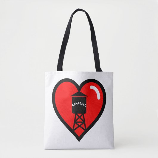 Dubbelzijdig Campbell California tas (Voorkant)