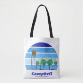 Dubbelzijdig Campbell California tas (Voorkant)