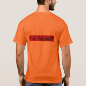 Dubbelzijdig: DROWSINESS & DIZINESS T-shirt (Achterkant)