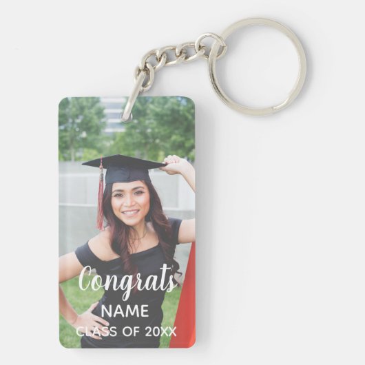 Dubbelzijdig, foto, Afstuderen. Sleutelhanger (achterkant)
